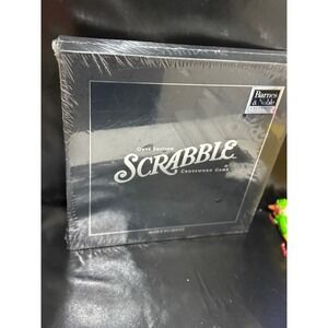 Barnes & Noble Exclusive Onyx Edition Scrabble Crossword Game Sealed